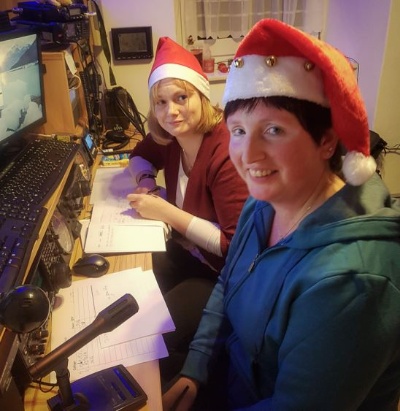 Julia OE3YJM und Marion OE3YSC  Julia OE3YJM und Marion OE3YSC