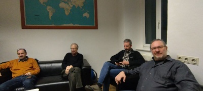 Teilnehmer am Clubabend (c) OE1IAH