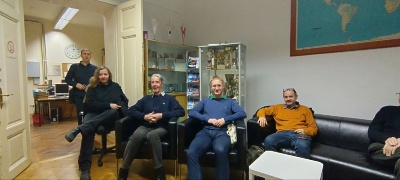 Teilnehmer*innen am Clubabend 